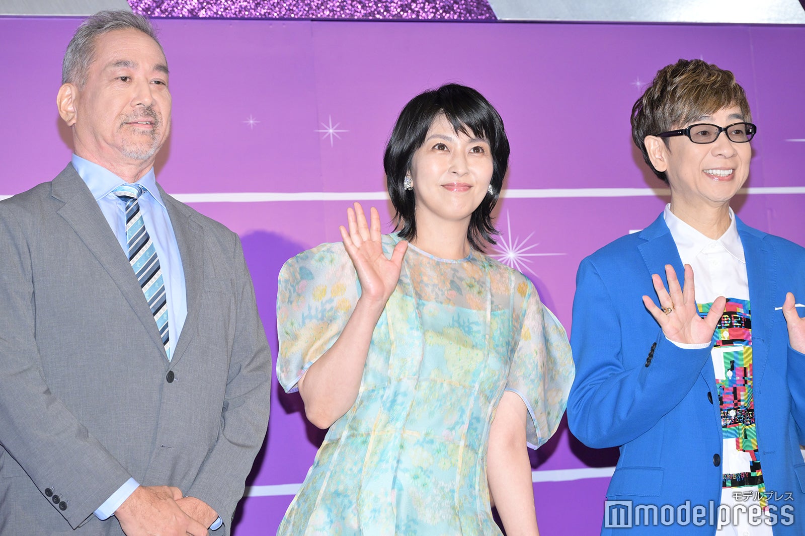 目黒敦、松たか子、山寺宏一（C）モデルプレス