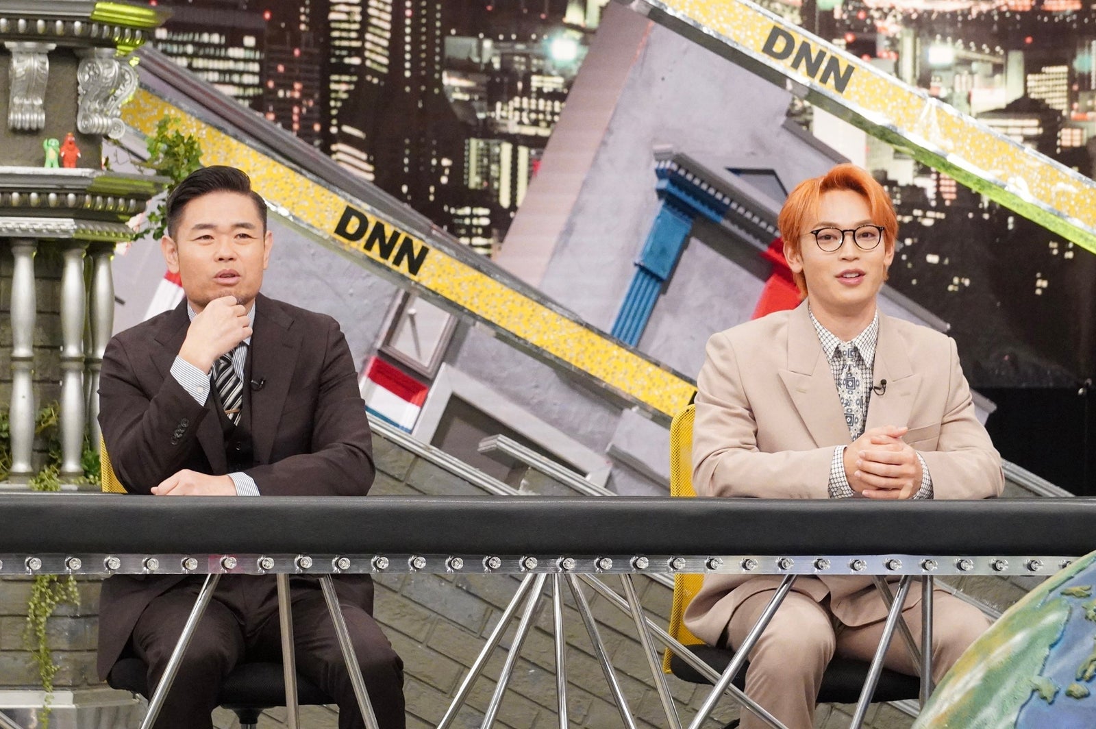 品川祐、與那城奨（C）フジテレビ