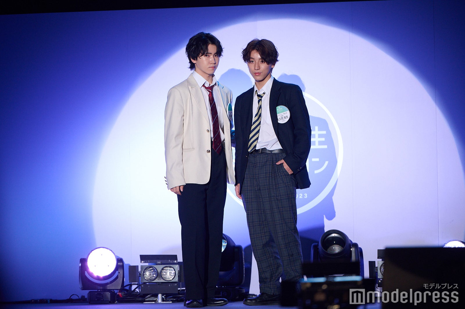 「男子高生ミスターコン2023」ファイナル審査の様子（C）モデルプレス