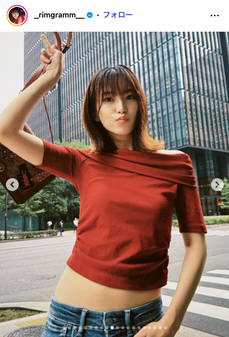 片岡凜Instagramより