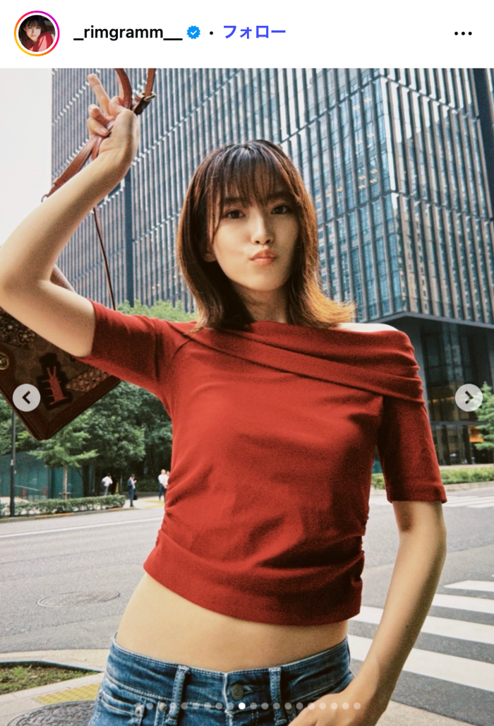 片岡凜Instagramより