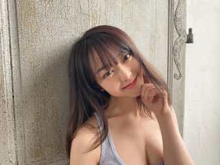 Akb48峯岸みなみ 4年ぶり水着グラビアで美バストちらり 人生最後のグラビアかもしれないという気持ち モデルプレス