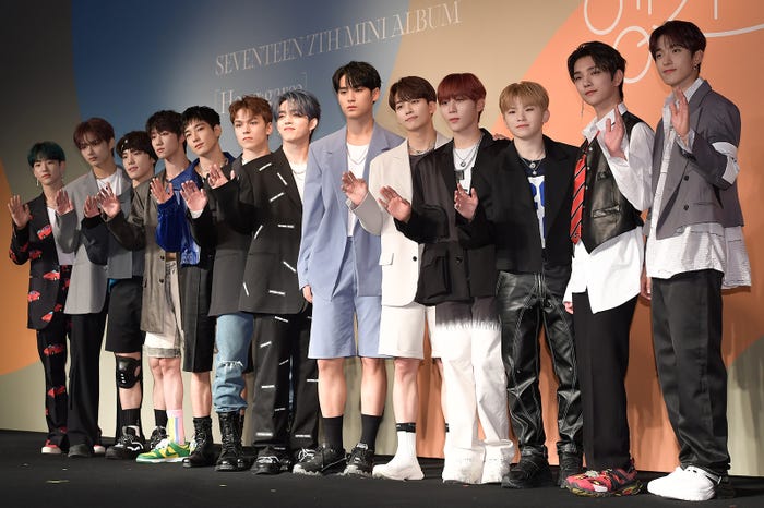  SEVENTEEN／Photo by Getty Images