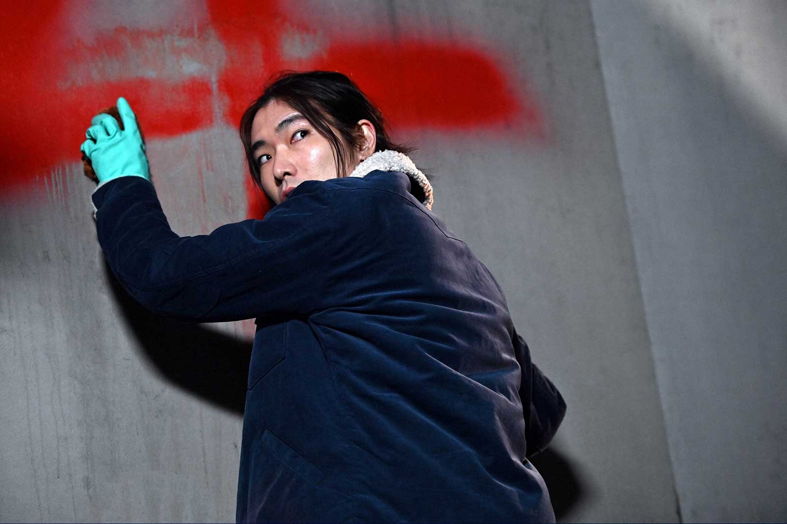 柄本佑「天国と地獄 ～サイコな2人～」第3話より（C）TBS