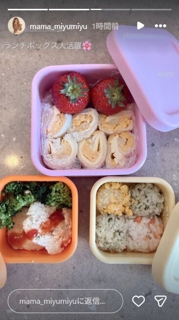 桜井美悠Instagramストーリーズより