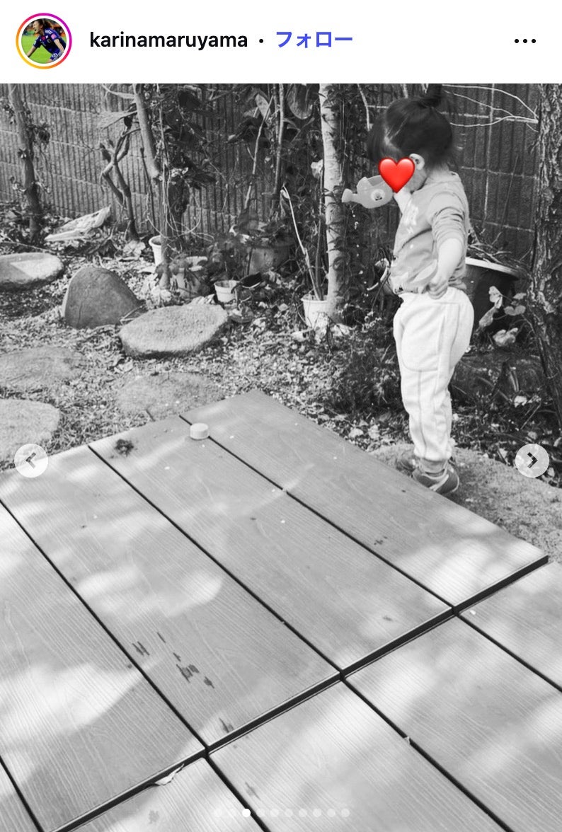 丸山桂里奈instagramより