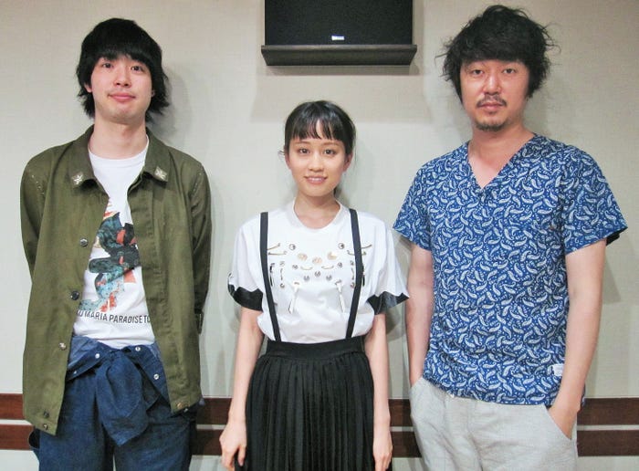 TOKYO FM「前田敦子のHEART SONGS」(左から)渡辺大知、前田敦子、新井浩文