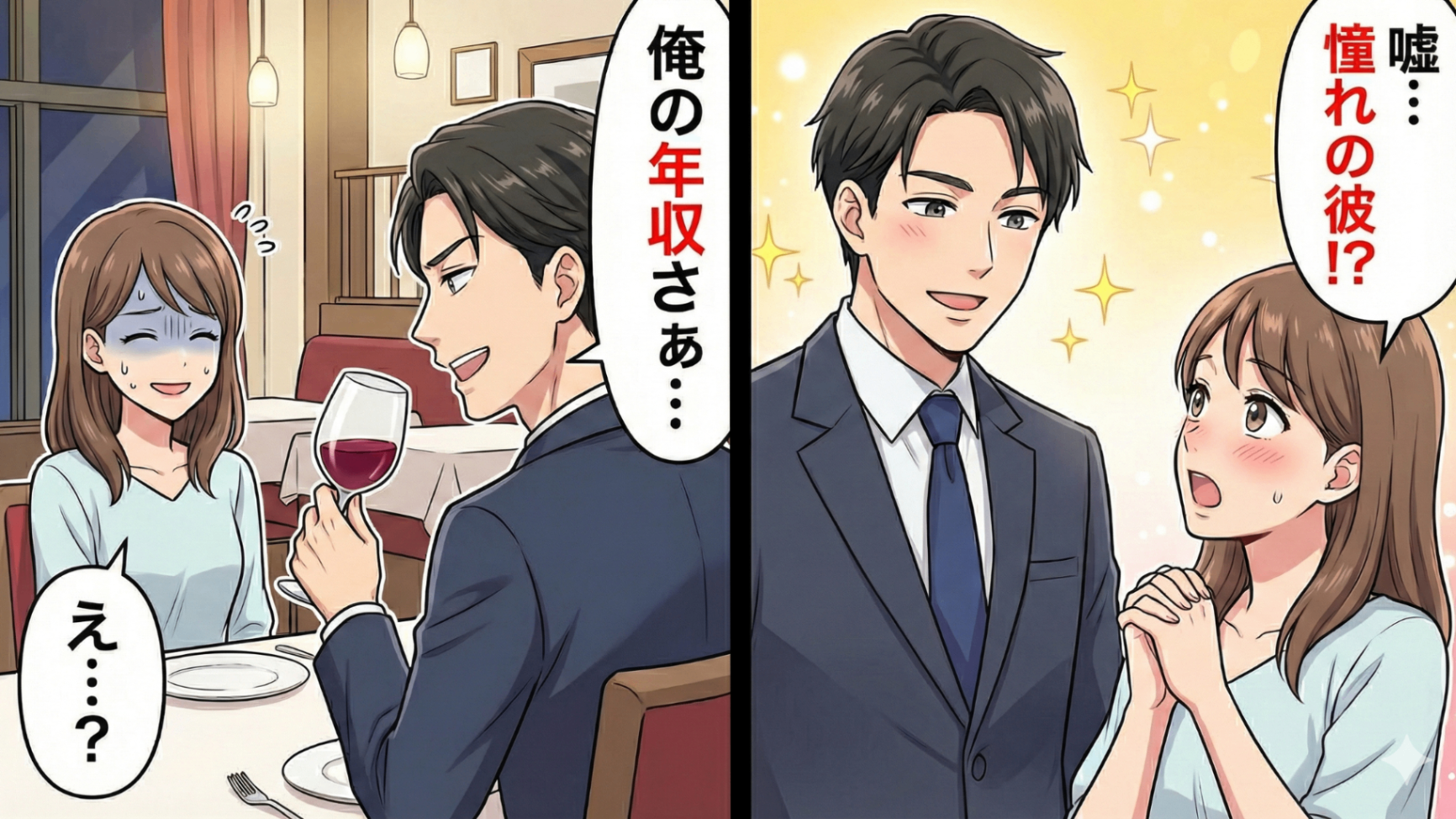 【同窓会マジック】昔好きだった同級生とデート♡ しかし徐々に違和感を感じて“予想外の展開”に...！