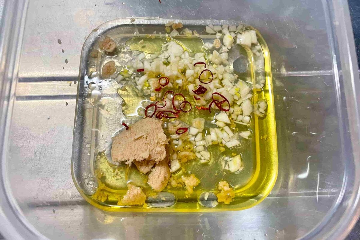 ブロッコリーのペペロン風