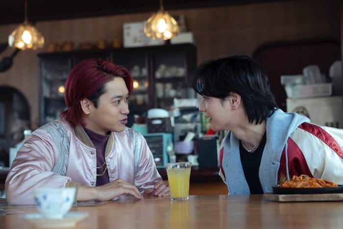 井上想良、豆原一成(C)田中宏・少年画報社/映画「BADBOYS」製作委員会