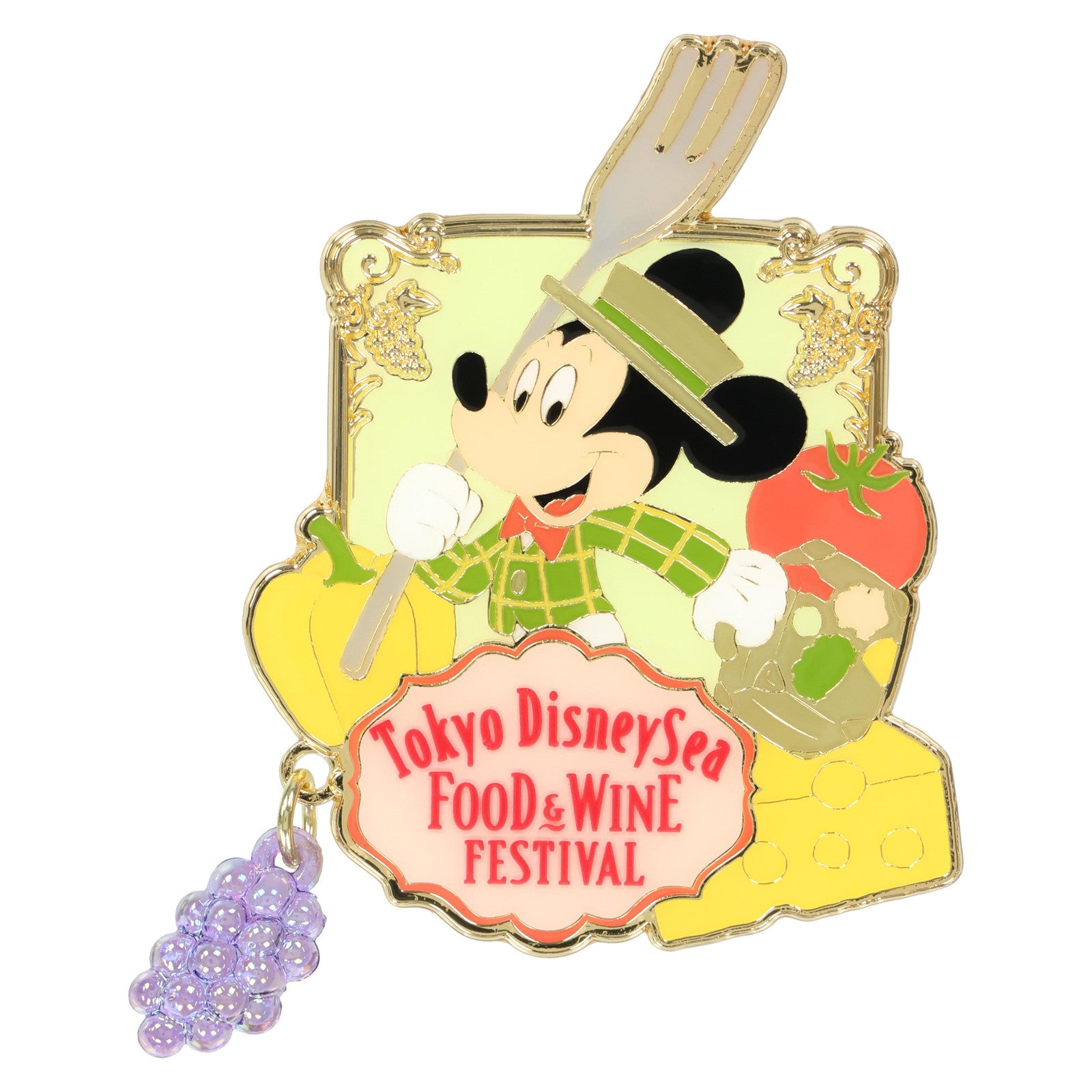 ピンバッジ¥1,400（C）Disney