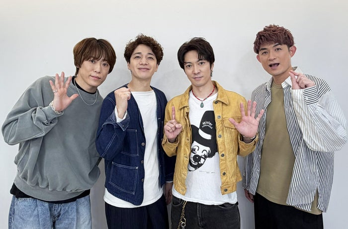 ふぉ～ゆ～、テレ東初の冠番組決定 日本武道館初ライブの舞台裏・多忙な日々に密着