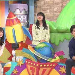 （左から）橋本環奈、山崎ケイ、内田篤人 （C）日本テレビ