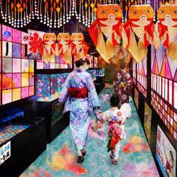 昭和の雰囲気漂う“レトロ可愛い”展示空間（イメージ）／画像提供：オリックス