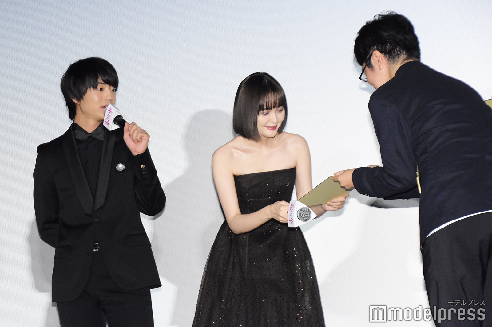 伊藤健太郎、玉城ティナ、押見修造氏（C）モデルプレス