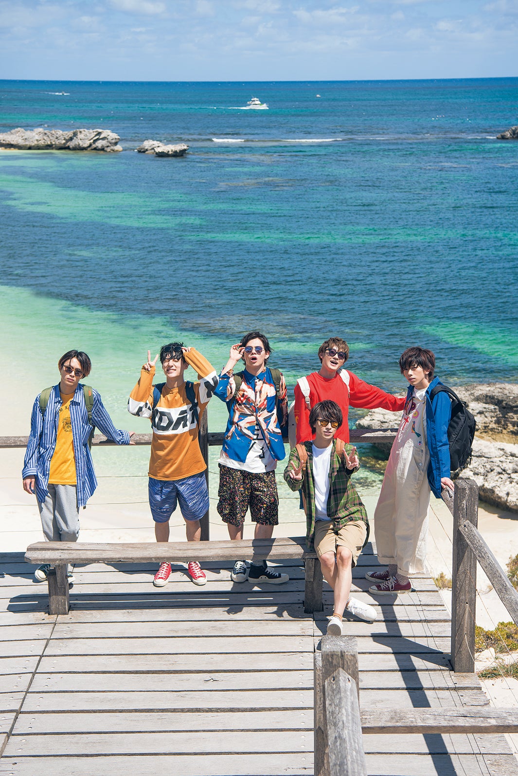 「超特急×Australia restart」より（C）JUNON・（C）SDR
