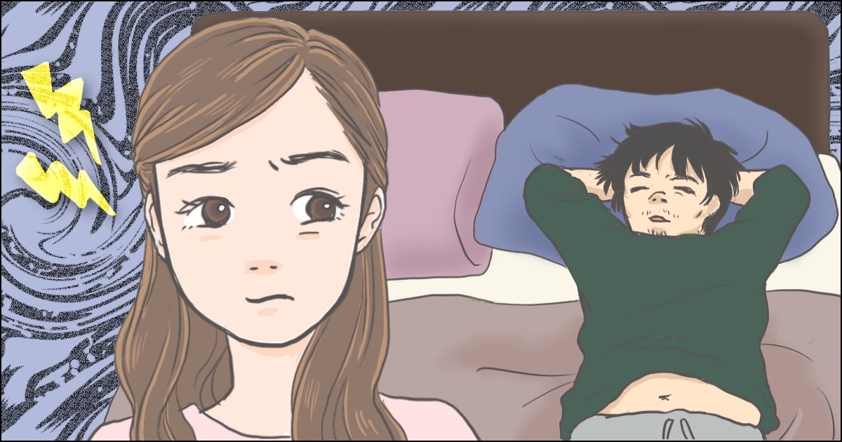 ＜理解不能な旦那＞風呂上がりに汗臭い服で寝て朝に着替える。「どうせ汗をかくから」って、汚くない？