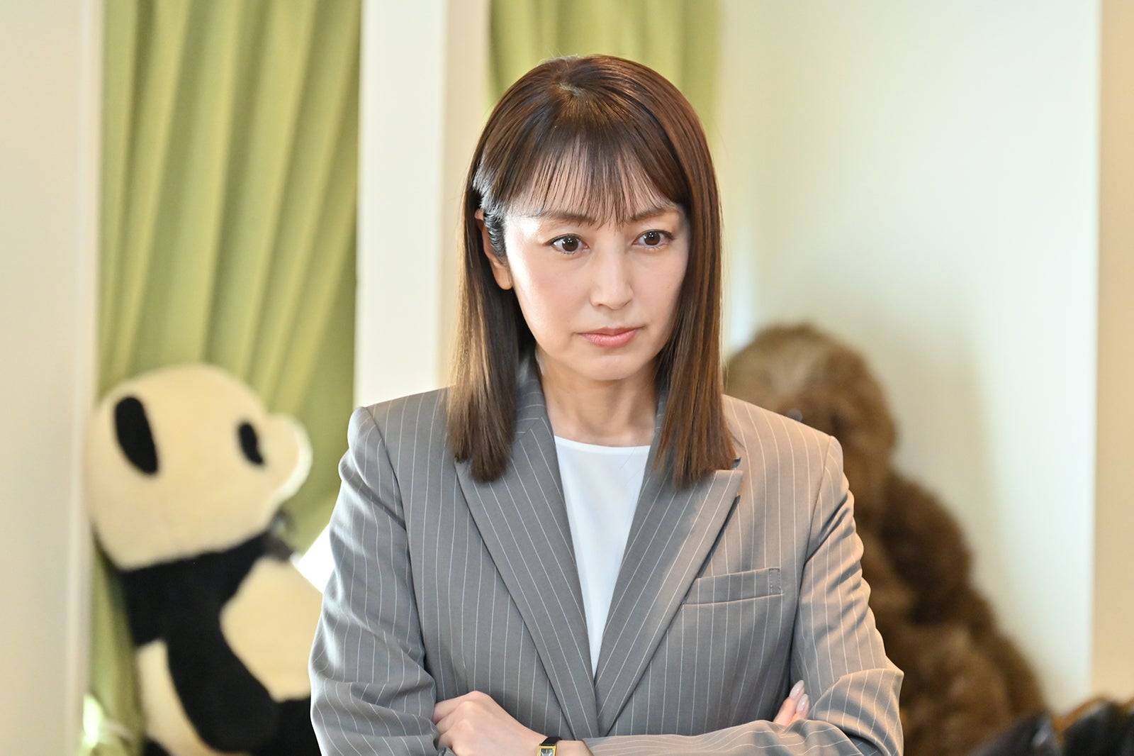 矢田亜希子「ペットドクター花咲万太郎の事件カルテ」（第1弾）劇中写真より（C）BS TBS