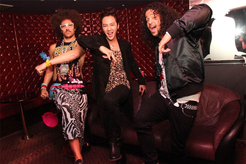 LMFAO、チャン・グンソク