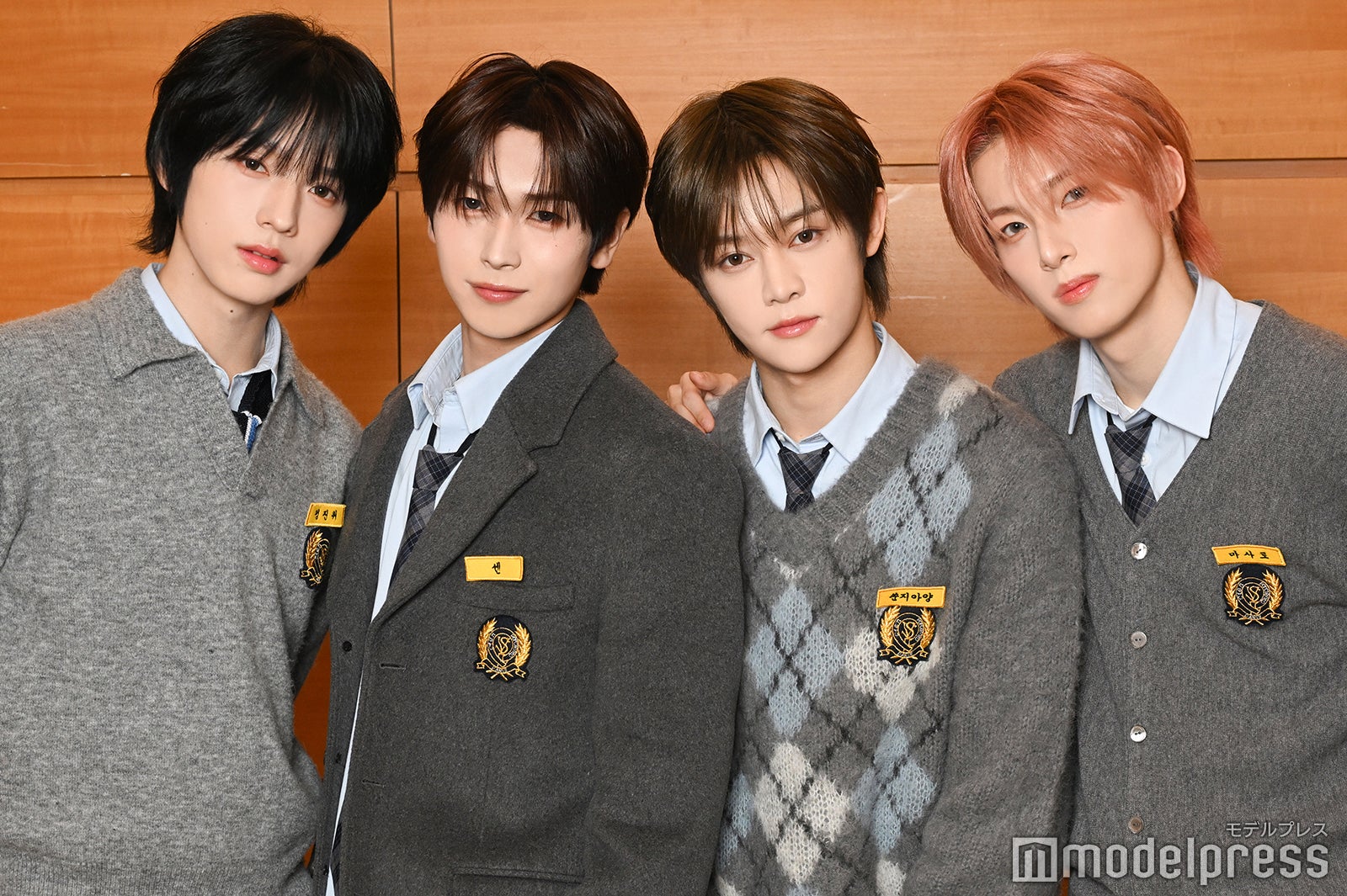 PENG JIN YU（ポン・ジンユー）、SEN（セン）、SUN JIA YANG（スン・ジアヤン）、MASATO（マサト）（C）モデルプレス