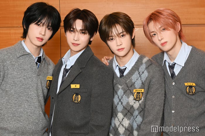 PENG JIN YU(ポン・ジンユー)、SEN(セン)、SUN JIA YANG(スン・ジアヤン)、MASATO(マサト)(C)モデルプレス