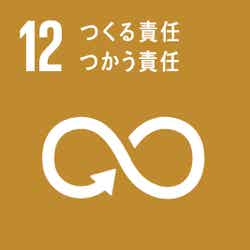 「SDGs」目標12の“つくる責任・つかう責任”（提供画像）
