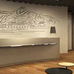 フロント・ロビー完成イメージ/画像提供:リビタ