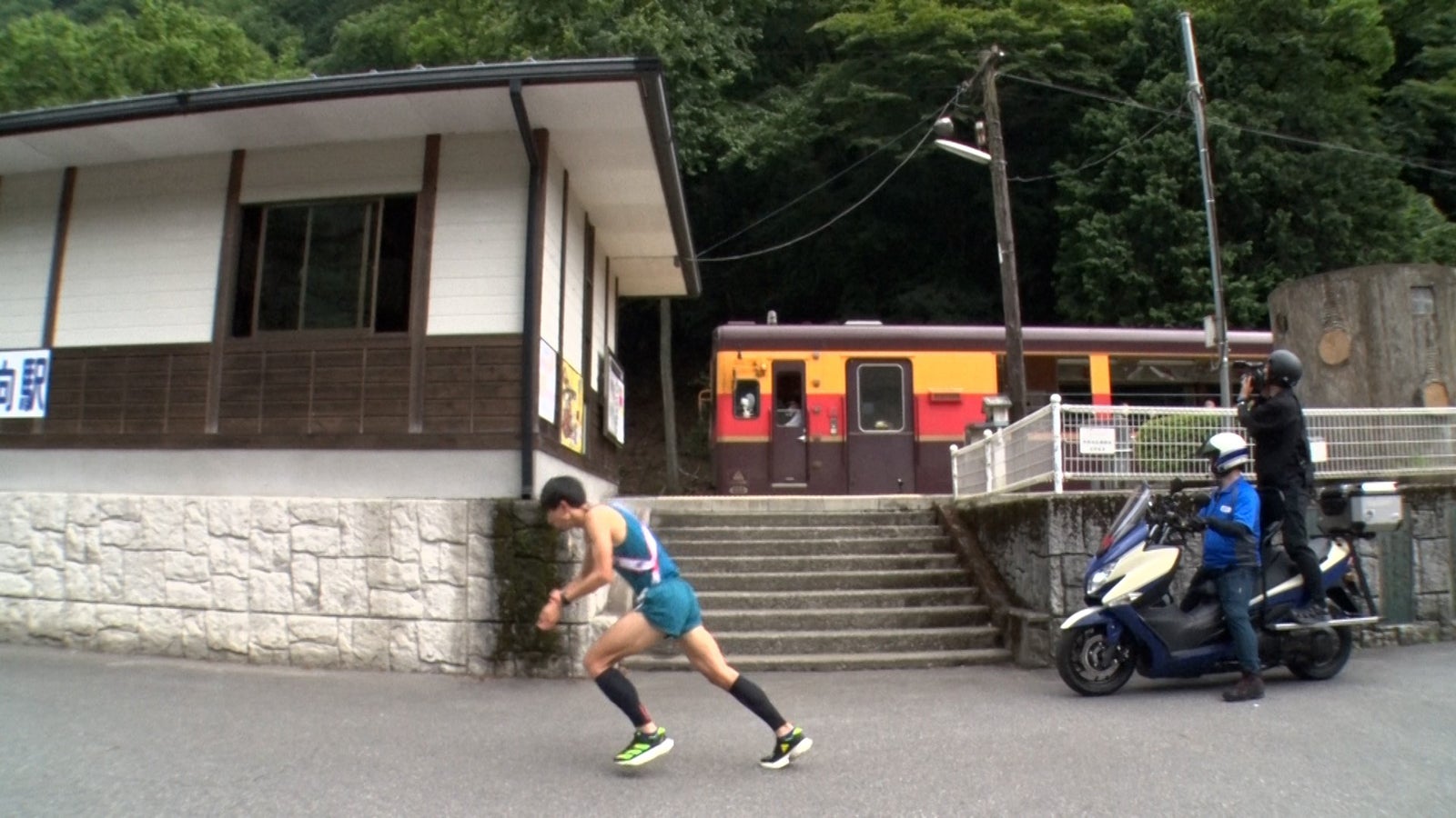 リレー対決（C）日本テレビ