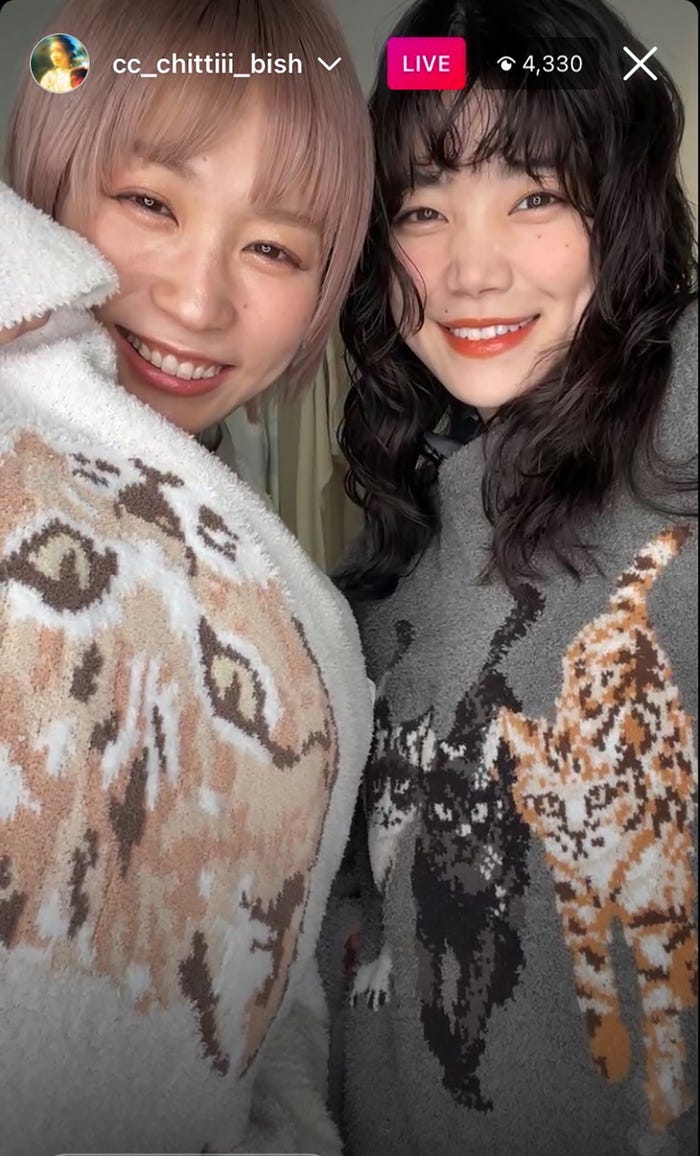 セントチヒロ・チッチ、モモコグミカンパニー(提供写真)