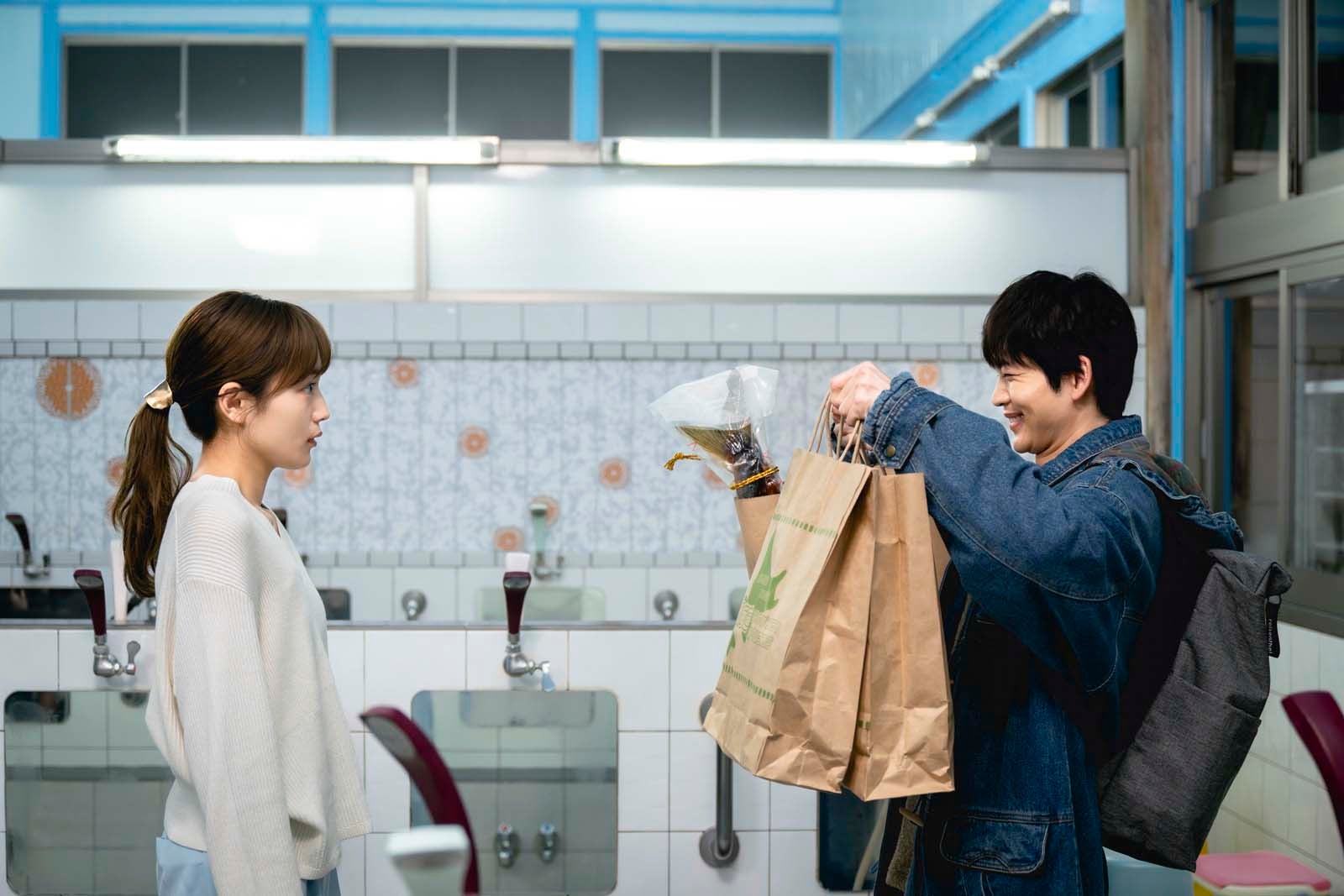 川口春奈、松下洸平「9ボーダー」第3話より（C）TBS