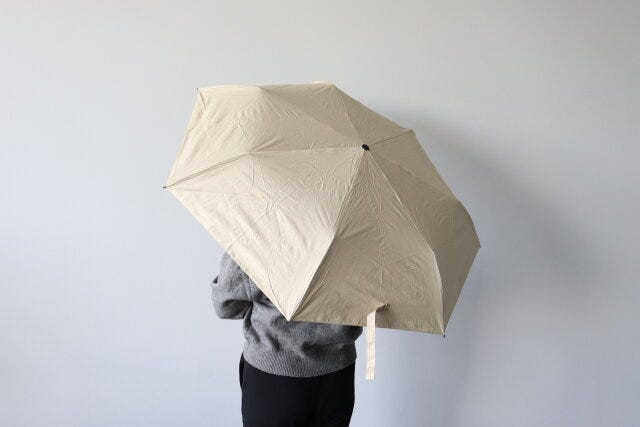 晴雨兼用ベーシック折り畳み傘　使用例