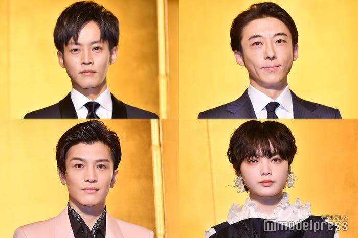 (左上から時計回りに)松坂桃李、高橋一生、平手友梨奈、岩田剛典(C)モデルプレス