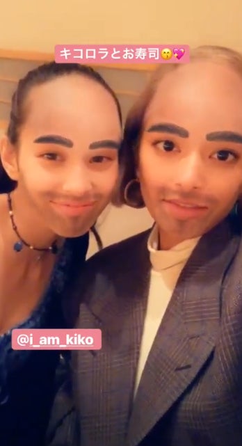 水原希子・ローラ／ローラのInstagramストーリーズより