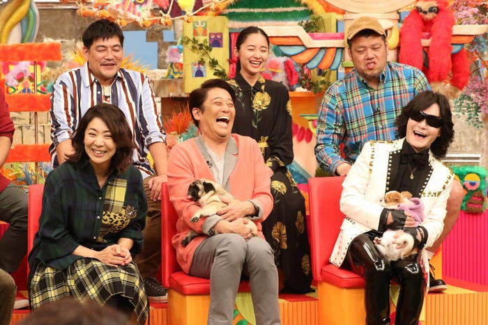 (下段左から)片平なぎさ、坂上忍、Toshl(上段左から)富澤たけし、堀田真由、くっきー(C)フジテレビ