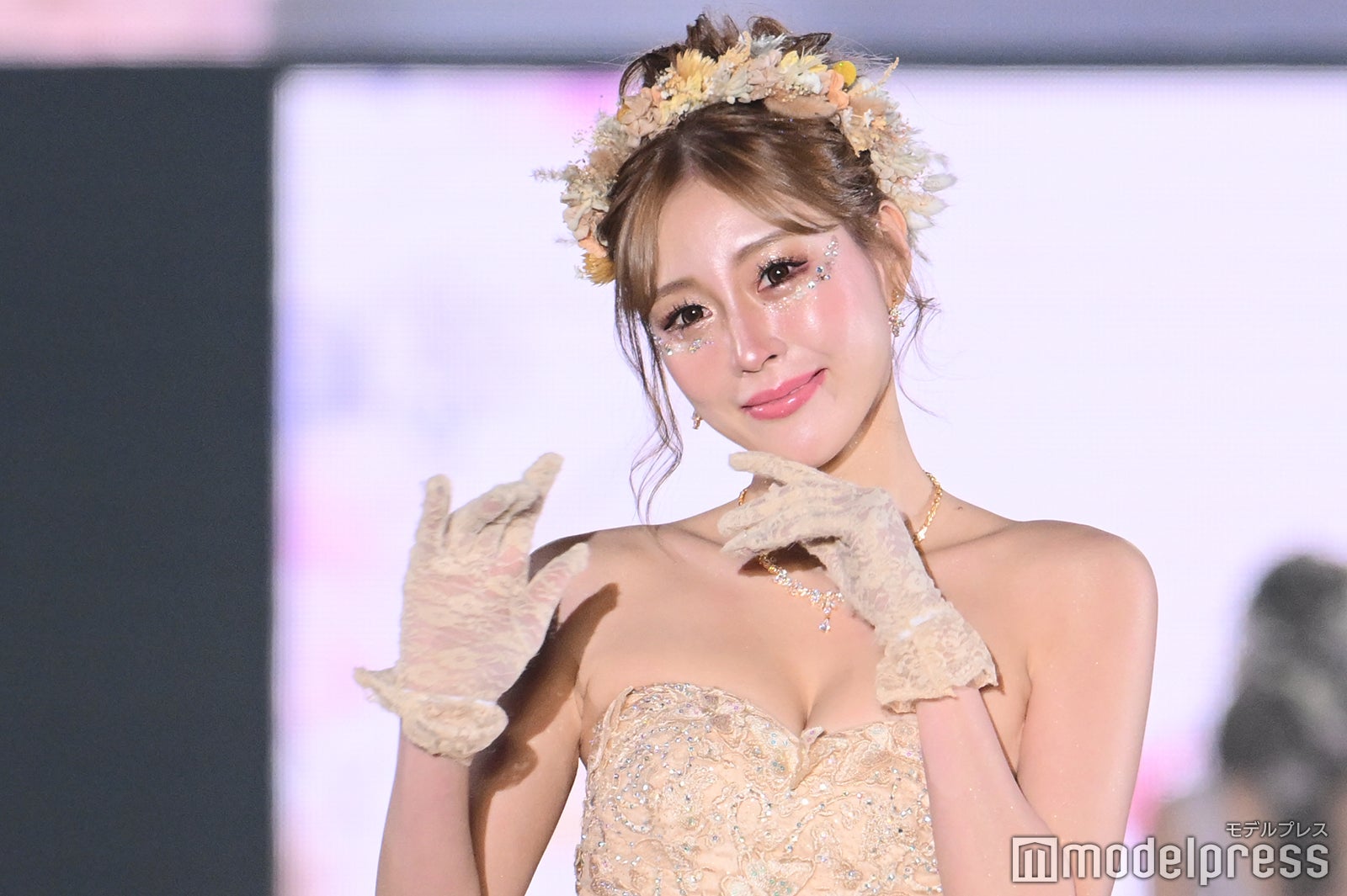 貴咲もえか「関コレ 2023 S／S」より（C）モデルプレス