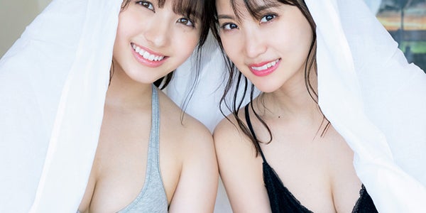 元AKB48永尾まりや＆大和田南那、ふっくらバスト際立つ美ボディ共演