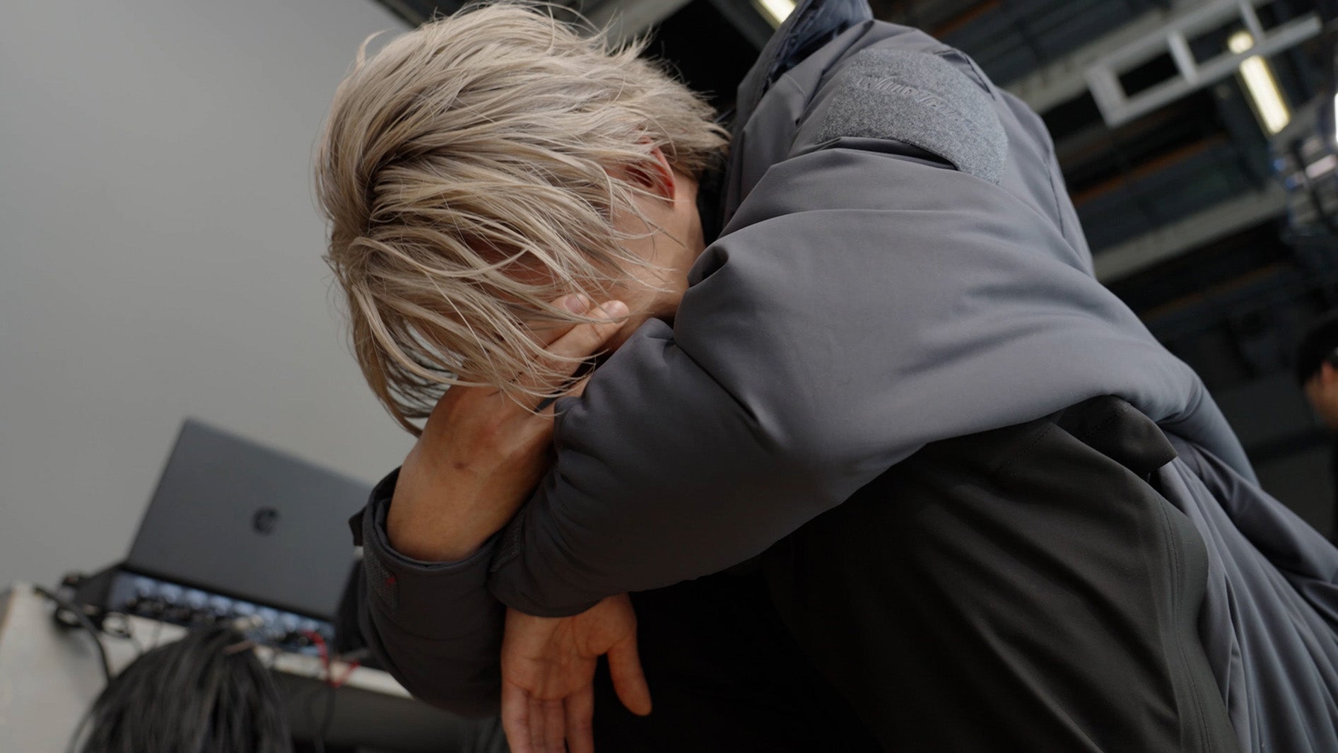 平野紫耀／新CM「続・滴る男」篇メイキングより（提供写真）