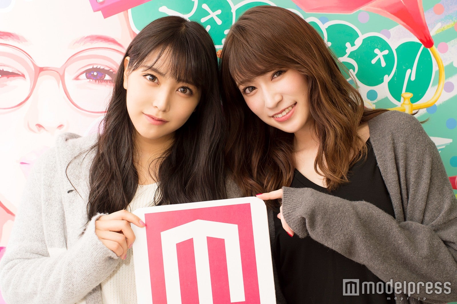 白間美瑠＆吉田朱里 （C）モデルプレス