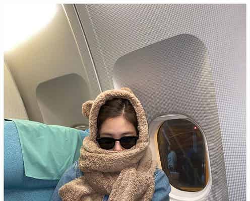 BLACKPINKジェニー、テディベア風機内コーデが「可愛すぎる」「キュートな赤ちゃんみたい」と話題に