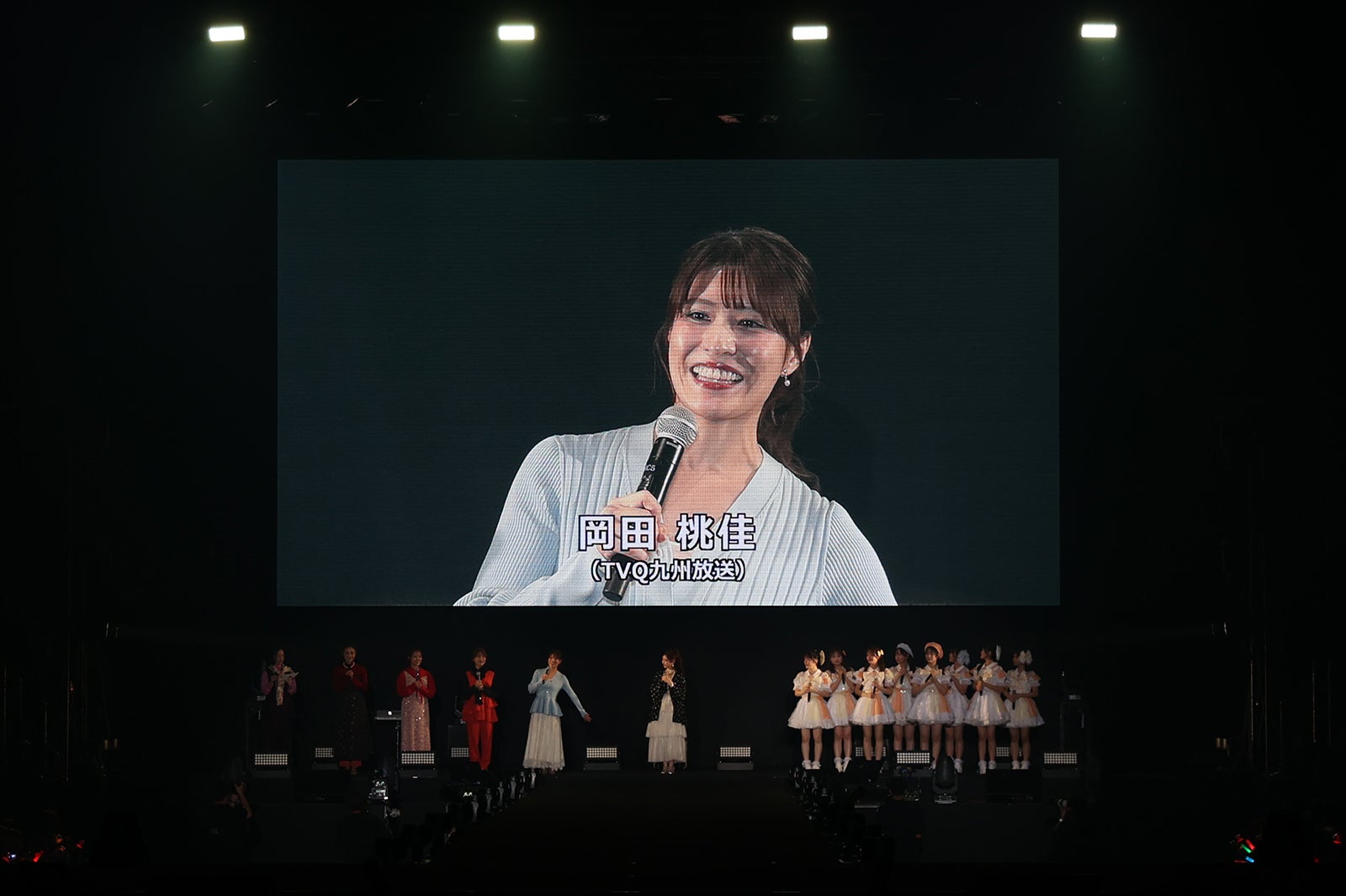 岡田桃佳アナウンサー（C）KAWAII LAB. COLLECTION produced by TGC