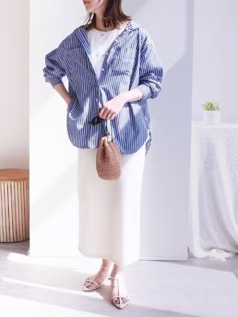 ストライプシャツ