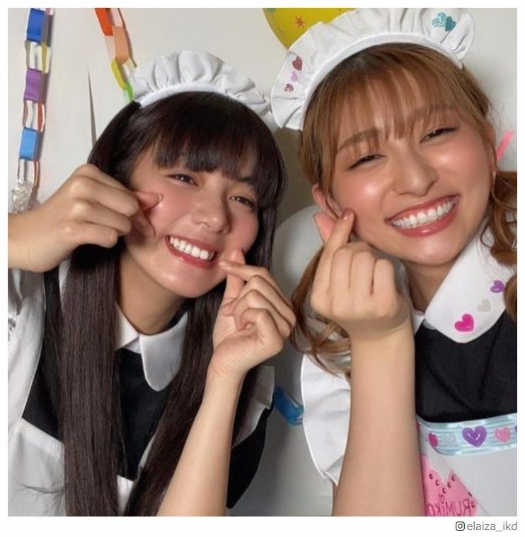 池田エライザ＆吉川愛、メイド姿の2ショットにファン悶絶「キュンです」