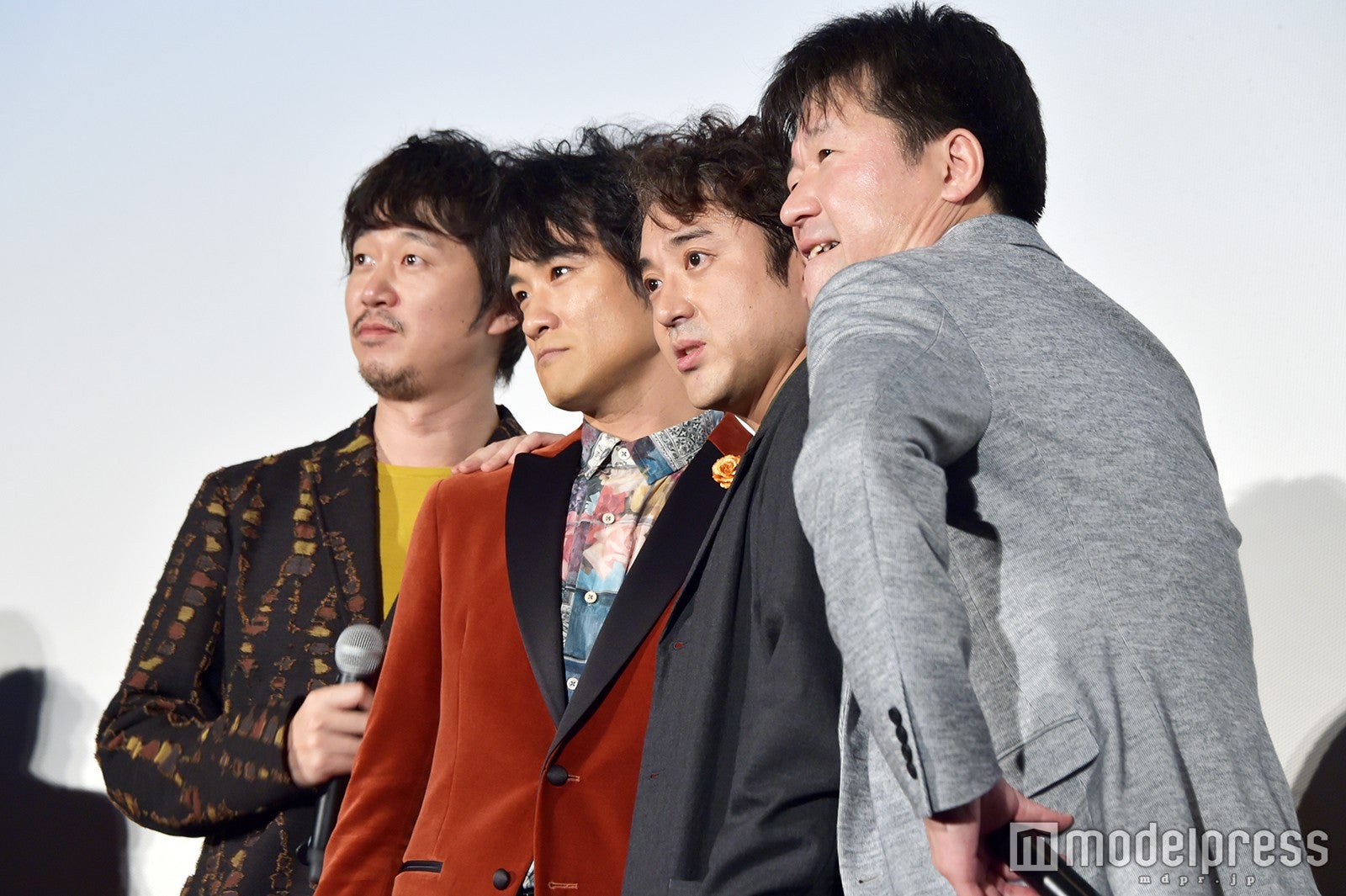 新井浩文、笠原秀幸、ムロツヨシ、佐藤二朗 （C）モデルプレス