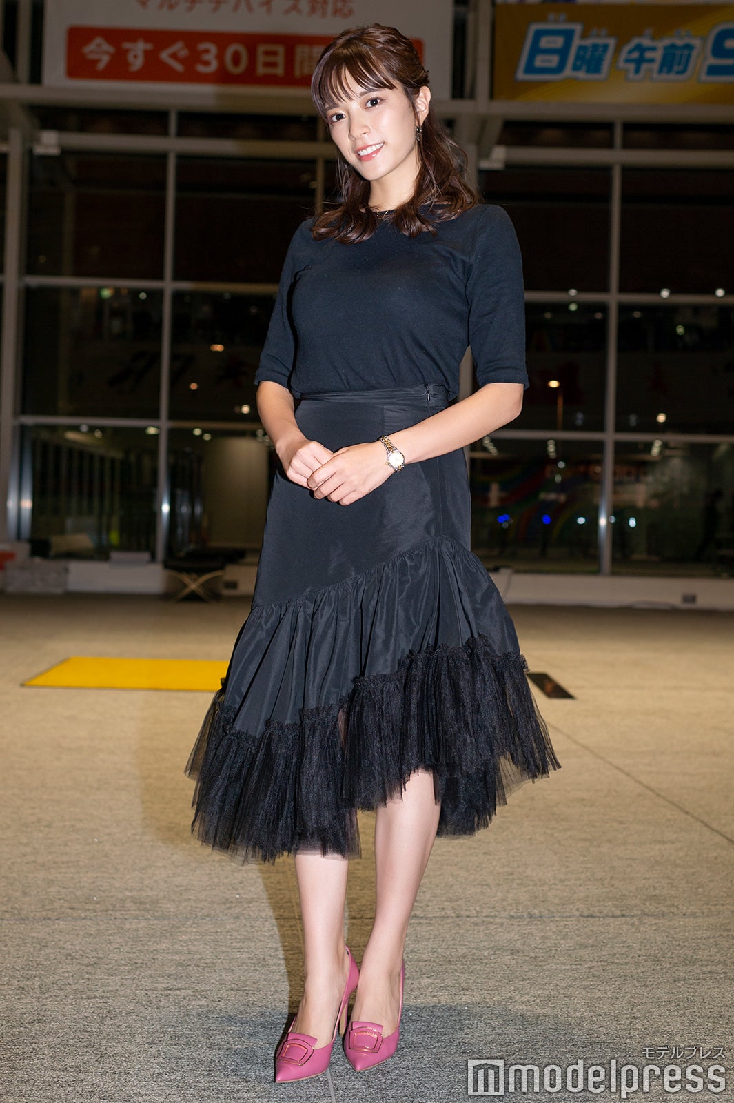 三谷紬アナ（C）モデルプレス