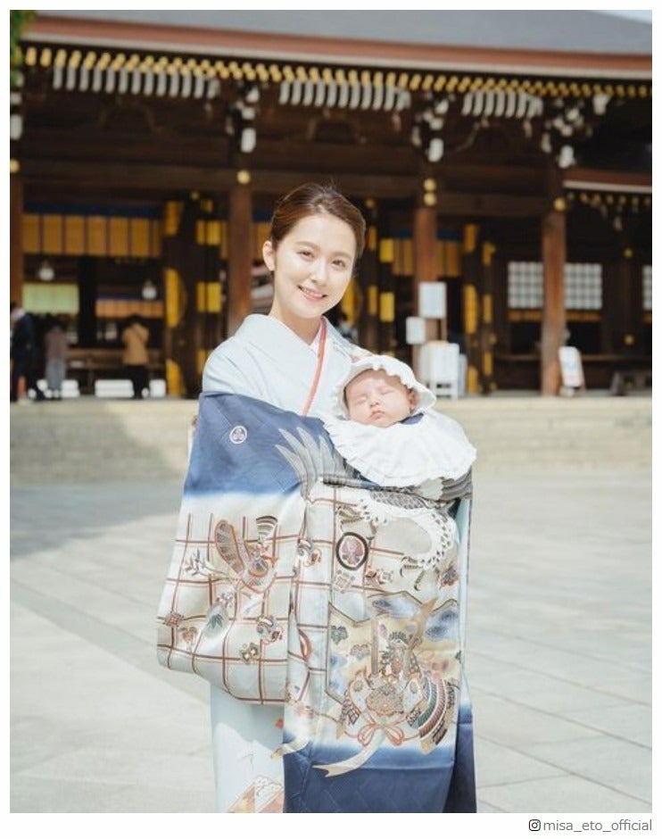 衛藤美彩＆源田壮亮夫妻、家族写真公開に反響「すっかり母親の顔」「美しすぎる」