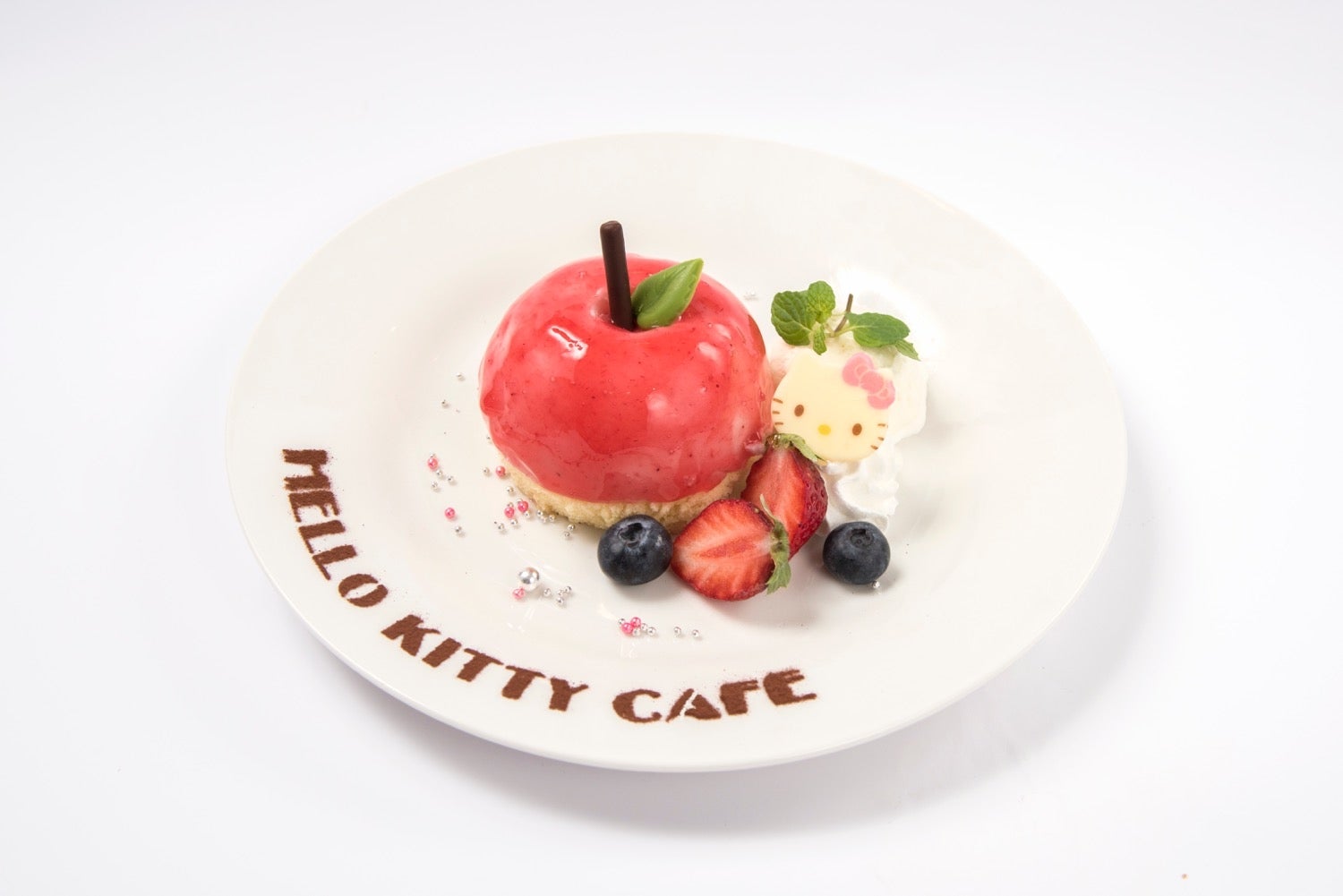 ディアダニエルからのプレゼント ドキドキりんごムース￥1,280（C）1976，1999，2017 SANRIO CO．，LTD．