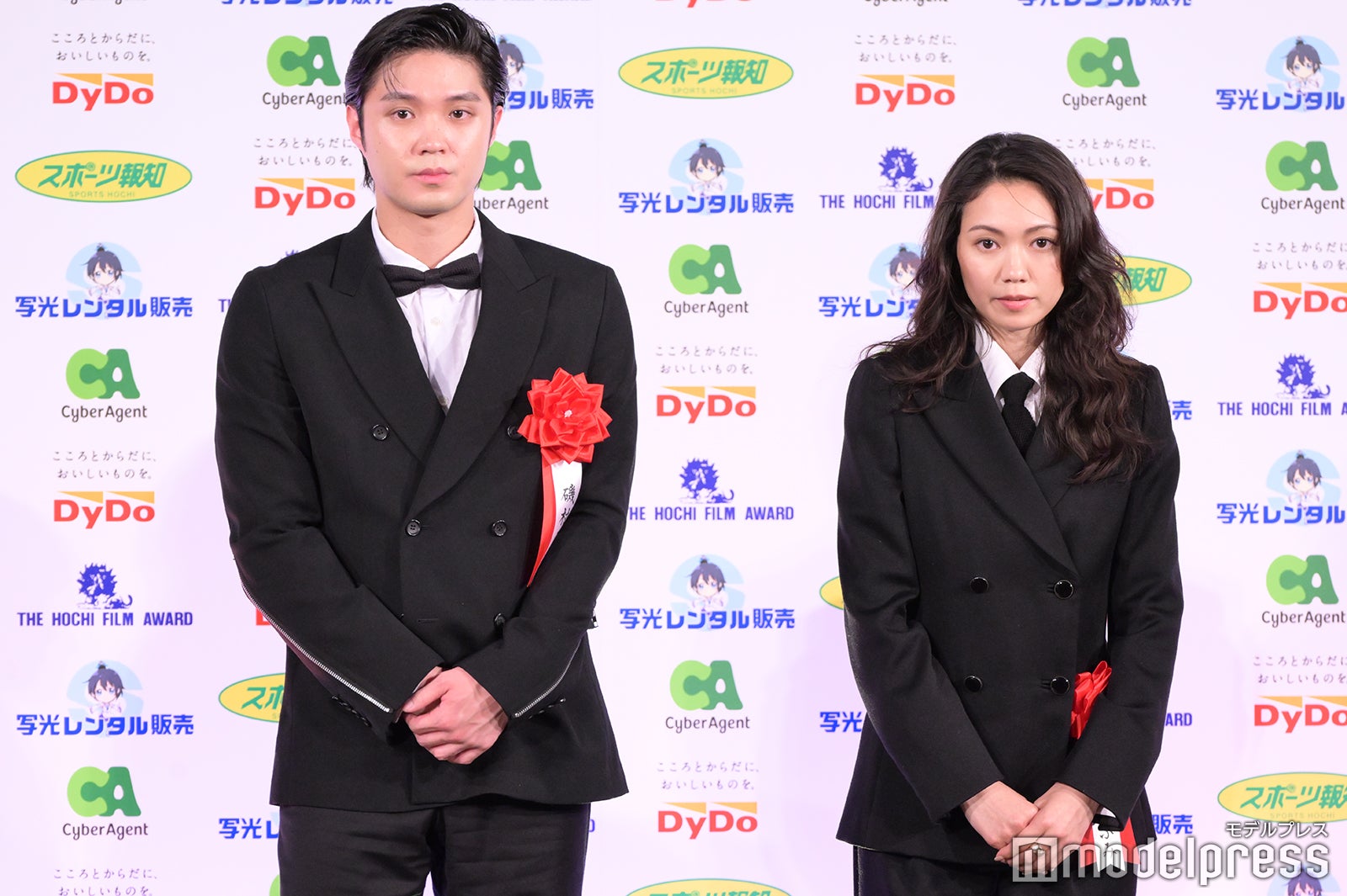 磯村勇斗、二階堂ふみ、石井裕也監督（C）モデルプレス