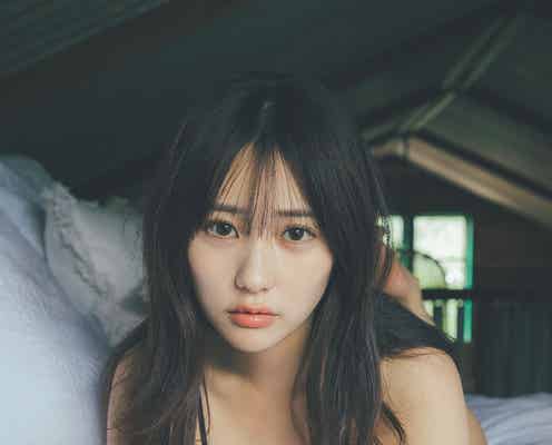 田中美久、豊満美バスト際立つランジェリー姿 大人の表情にドキッ