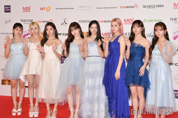 Kep1er/ヒカル、イェソ、ダヨン、チェヒョン、ユジン、ヒュニンバヒエ、ヨンウン、マシロ(C)モデルプレス