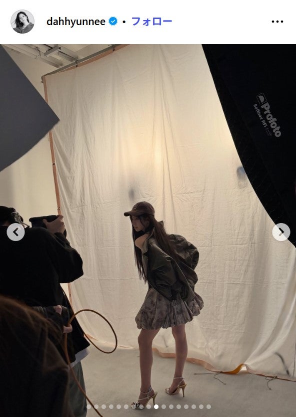 ダヒョンInstagramより